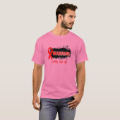 Grunge - WARRIOR - Bloedkanker T-shirt (Voorkant volledig)