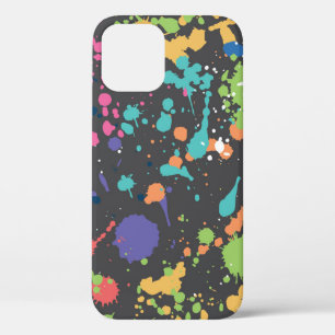 Grunge Waterverf: kleurrijk vlekkenpatroon. Case-Mate iPhone Case