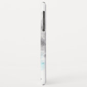 *~* Grunge Waterverf Peace Sign Feathers Flowers Case-Mate iPhone Case (Achterkant/links)