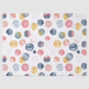 Grunge Waterverf Stippen Tissuepapier