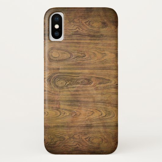 Grunge western land rustieke schuur hout Case-Mate iPhone case (Achterkant)