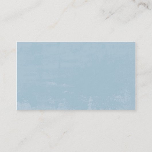 Grunge White Feather Visitekaartje (Achterkant)