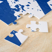 Grunge White Star van David Legpuzzel (Zijkant)