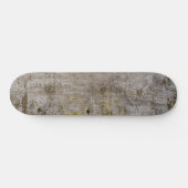 Grunge Wood Texture Persoonlijk Skateboard (Horizontaal)