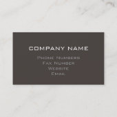 Grunge Wrenches Brown ID321 Visitekaartje (Achterkant)