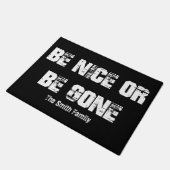 Grunge zijn leuk of weg zijn deurmat (Schuin)