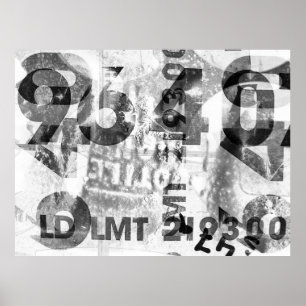 grungeabstract, oud, alternatief, oud, antiqu poster