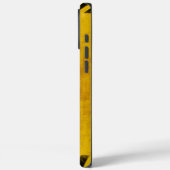 Grunged Background Hazard Radiation Warning iPhone Case-Mate iPhone Case (Achterkant / Links)