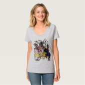 Grunged City T-shirt (Voorkant volledig)