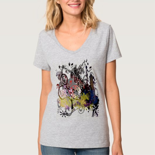 Grunged City T-shirt (Voorkant)