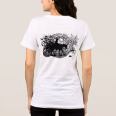 Grunged CowGilr - Tri-Blend Shirt (Achterkant)