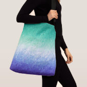 Grungy Abstract MLM Mannen Loving Mannen Pride Fla Crossbody Tas (Dichtbij)