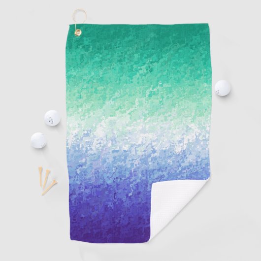 Grungy Abstract MLM Mannen Loving Mannen Pride Fla Golfhanddoek (Insitu)