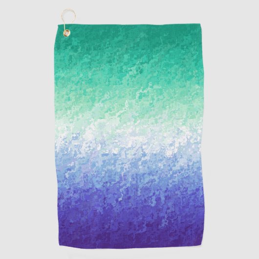 Grungy Abstract MLM Mannen Loving Mannen Pride Fla Golfhanddoek (Voorkant)