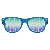 Grungy Abstract MLM Mannen Loving Mannen Pride Fla Kinder Zonnebril (Voorkant)