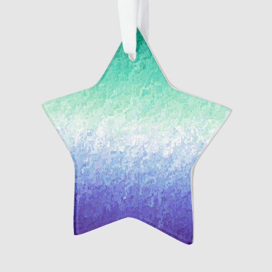 Grungy Abstract MLM Mannen Loving Mannen Pride Fla Ornament (voorkant)