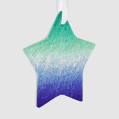 Grungy Abstract MLM Mannen Loving Mannen Pride Fla Ornament (voorkant)