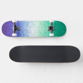 Grungy Abstract MLM Mannen Loving Mannen Pride Fla Persoonlijk Skateboard (Horizontaal)
