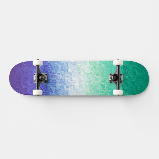 Grungy Abstract MLM Mannen Loving Mannen Pride Fla Persoonlijk Skateboard (Horizontaal)
