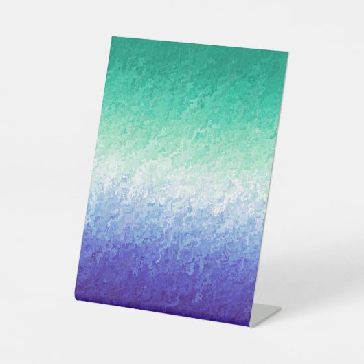 Grungy Abstract MLM Mannen Loving Mannen Pride Fla Reclamebord Met Voetstuk (Voorkant)