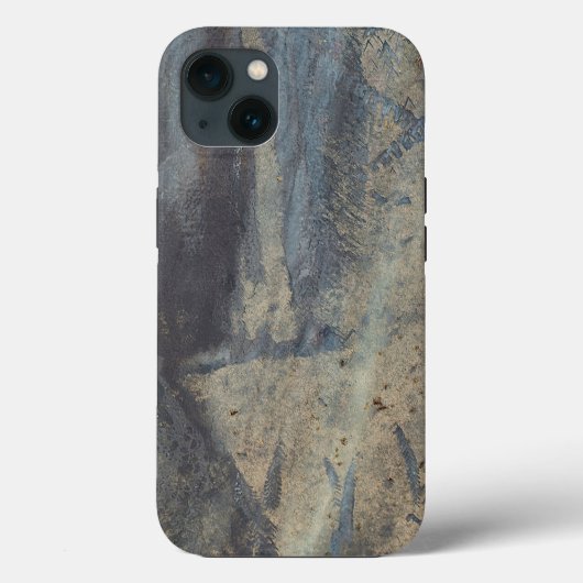 Grungy Abstract Slate Design Case-Mate iPhone Case (Achterkant)
