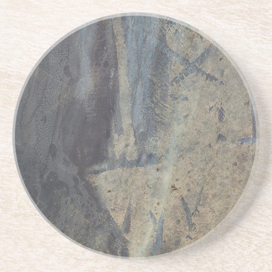 Grungy Abstract Slate Design Zandsteen Onderzetter (Voorkant)