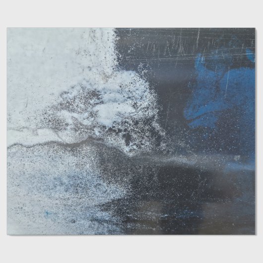 Grungy Abstract verfontwerp Cadeaupapier (Vlak)