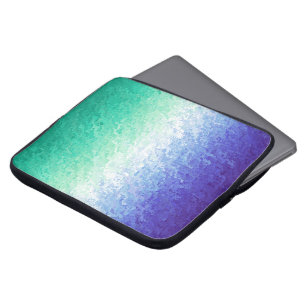 Grungy Abstracte MLM Mannen Die Van Mannen Houden Laptop Sleeve