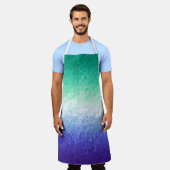 Grungy Abstracte MLM Mannen Die Van Mannen Houden Schort (Gedragen)