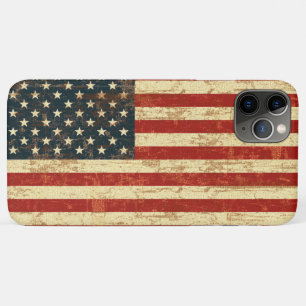 Grungy American Flag iPhone 11 Pro Max Hoesje