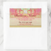 Grungy Art Abstact met Logo Stickers (Tas)