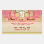 Grungy Art Abstact met Logo Stickers (Voorkant)