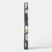 Grungy baseballetjes, monogegrammeerd Case-Mate iPhone case (Achterkant / Rechts)