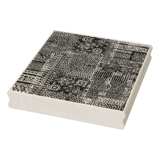 Grungy batik decoratieve textuur rubberen stempel (Stempel)
