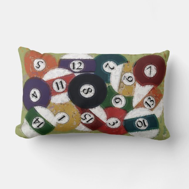 GRUNGY BILLIARDS BALLS KUSSEN (Voorkant)