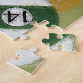 GRUNGY BILLIARDS BALLS LEGPUZZEL (Zijkant)