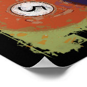 GRUNGY BILLIARDS BALLS POSTER (Hoek)