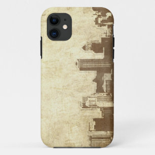 Grungy city background Case-Mate iPhone case