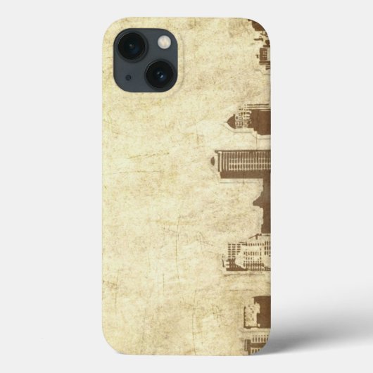Grungy city background Case-Mate iPhone case (Achterkant)