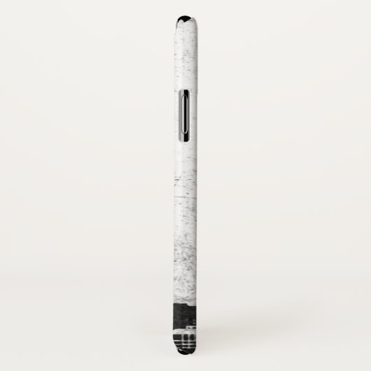 Grungy city background in zwart-wit Case-Mate iPhone case (Achterkant / rechts)