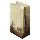 Grungy city background klein cadeauzakje (Voorkant Gekanteld)