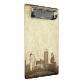 Grungy city background mini klembord (Schuin)