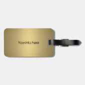 Grungy & Cool Lacrosse Custom Bagagelabel (Achterkant horizontaal)