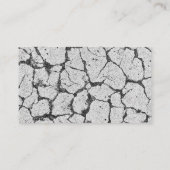 Grungy Cracked Paint Concrete  Visitekaartje (Achterkant)