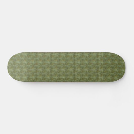 Grungy Dark Green Scallops Skateboard (Horizontaal)
