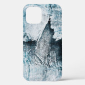 grungy denim Case-Mate iPhone case (Achterkant)