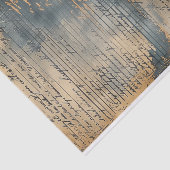Grungy Distressed Schrijven Perkament No. 1 Tissuepapier (Detail)