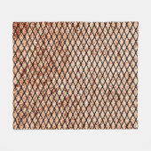 Grungy Fishnets Texture Fleece Blanket (Voorkant (Horizontaal))