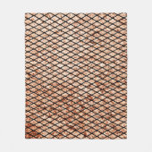 Grungy Fishnets Texture Fleece Blanket Deken (Voorkant)