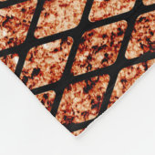 Grungy Fishnets Texture Fleece Blanket Deken (Hoek)